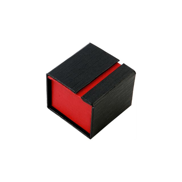 Κουτί Δαχτυλιδιού Κόκκινο Μαύρο 5,5x5x4,5