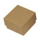 Κουτί Kraft Δαχτυλιδιού Καφέ 4,8x4,8x3