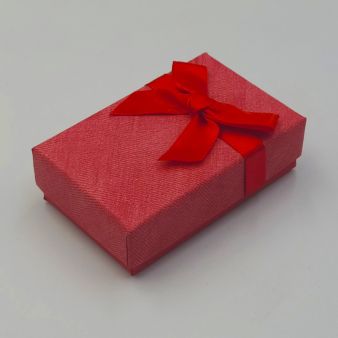 Οικονομικό Κουτί Μενταγιόν-Σκουλαρίκια Κόκκινο