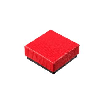 Κουτι για Σκουλαρικια Κόκκινο Φολιδοτό