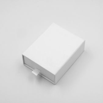 Χάρτινο Κουτί με Συρτάρι Λευκό