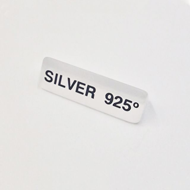 Plexi Ταμπέλα Silver 925