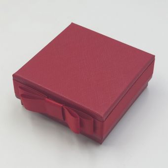 Χάρτινο Κουτί για Μενταγιόν Κόκκινο