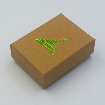 Οικολογικο  Κουτι με Πρασινο  Χριστουγεννιατικο Δενδρο