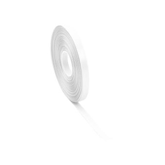 Σατέν Κορδέλα Διπλής Όψης 9mm - Λευκό