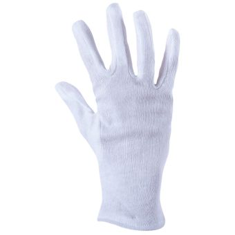 Υφασμάτινα Γάντια Κοσμημάτων Λευκά