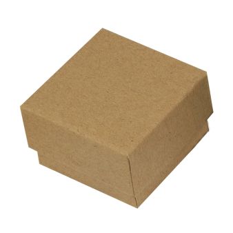 Κουτί Kraft Δαχτυλιδιού Καφέ 4,8x4,8x3