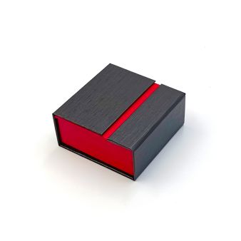 Κουτί για Σκουλαρίκια Κόκκινο Μαύρο 7,5x7x3,5